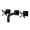 Kingston Brass KS6125ZX Two-Handle Wall Mount Bathroom Faucet, Oil Rubbed Bronze KS6125ZX - alternate 1